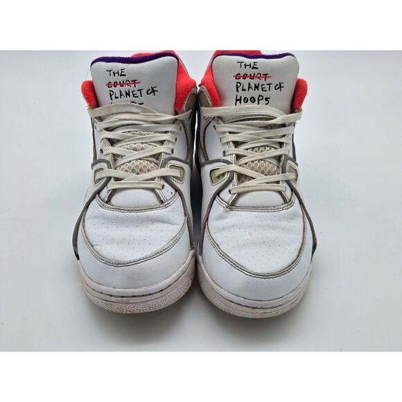 Size 7.5 - Nike Air Flight 89 Planet of Hoops basketball sneakers - Picture 6 of 8